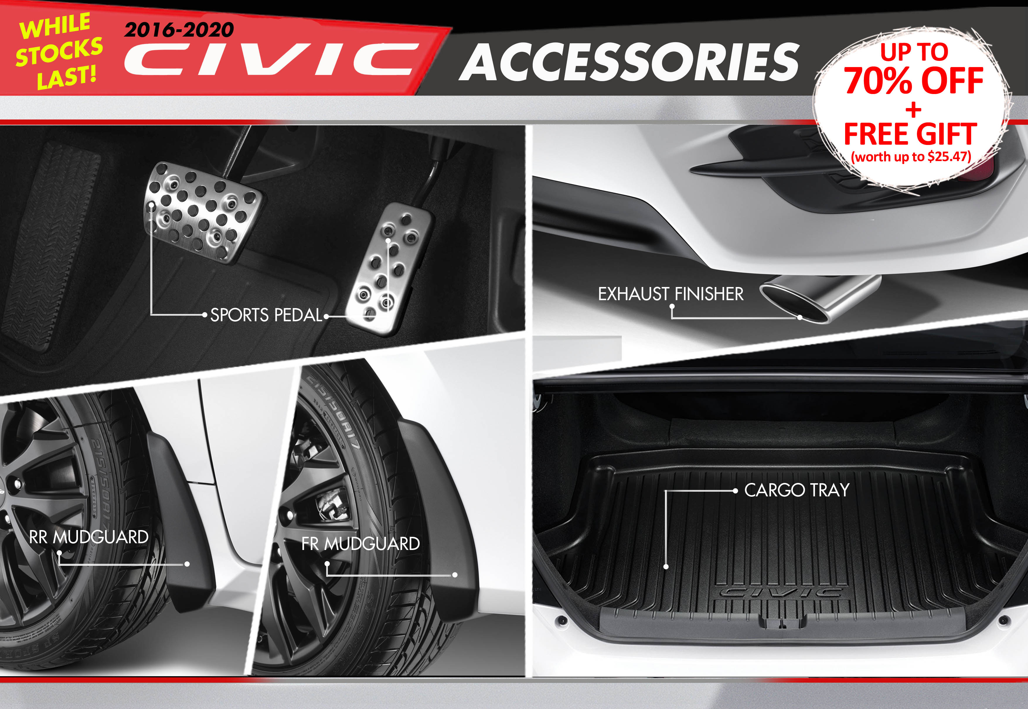 Civic_online_clearance Honda - Kah Motor - New Year Deal for Jazz Cargo Tray