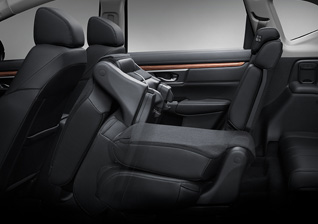 7-seater-folded-seat Honda CR-V