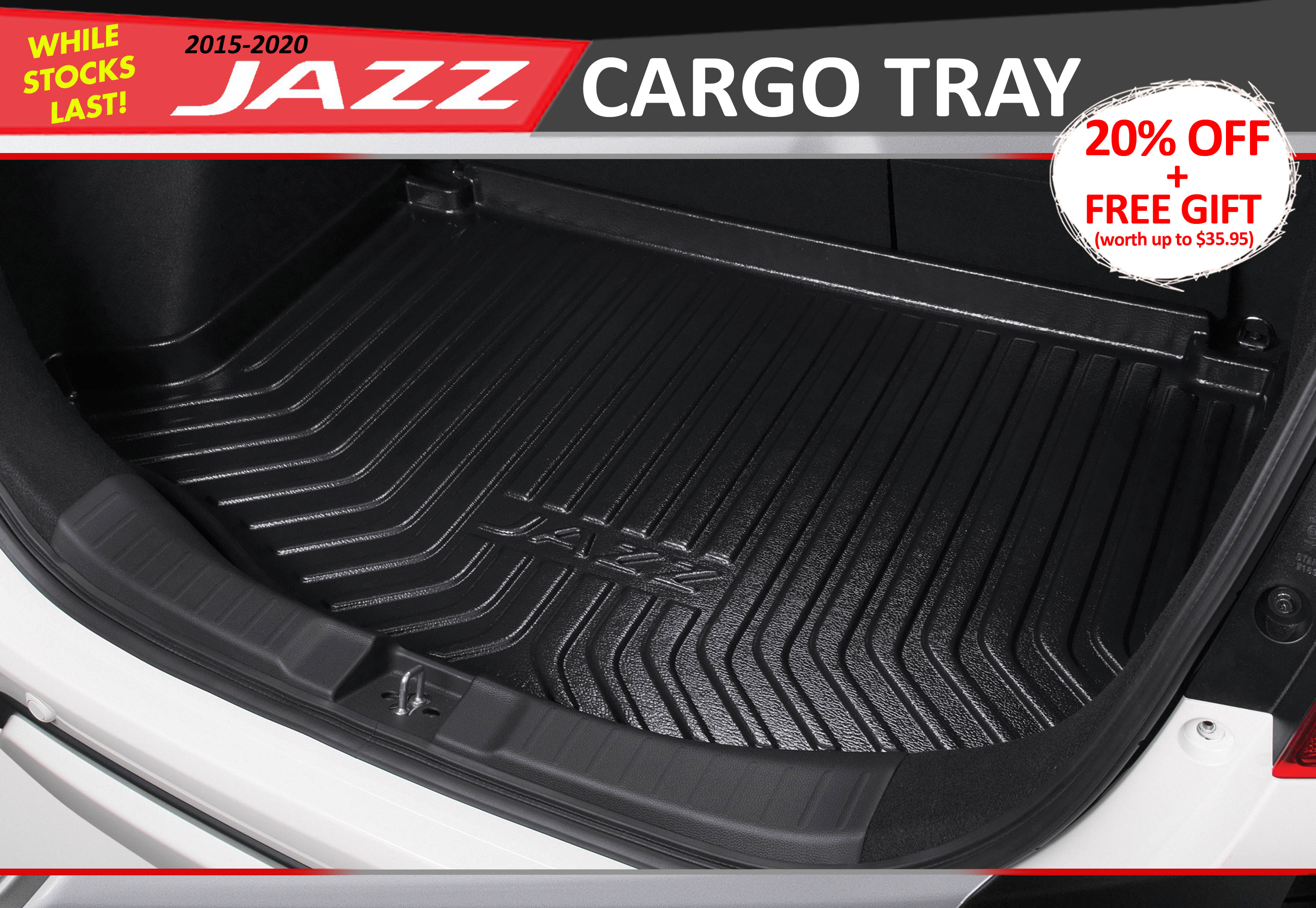 jazz_clearance01 Honda - Kah Motor - New Year Deal for Jazz Cargo Tray